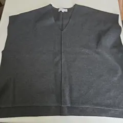 SEASON REASON ダークグレー ニットベスト LL