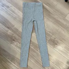 ck.fnlm リブ編み グレー レギンス Fサイズ