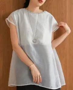 Babシアーレイヤードノースリーブトップス