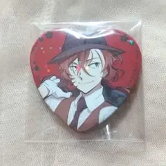 文スト modern fashion 中原中也 レア ハート缶バッジ