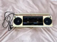 National RX-D30 ダブルラジカセ 当時物 昭和レトロ 昭和レトロ ダブル ラジカセ RX-D30 ナショナル national - メルカリ