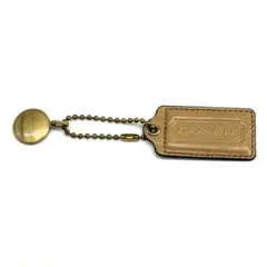 ✨美品✨　コーチ　COACH　チャーム　キーホルダー　タグ