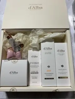 ダルバ王道セット　トナー　トーンアップサンクリーム　セラム　クリーム　キーリング