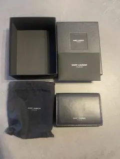 Saint Laurent三つ折り財布 ブラックのサムネイル