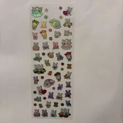 平成レトロ うさぎさん シール - メルカリ
