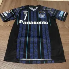 ガンバ大阪 ユニフォーム 7番 遠藤保仁選手 アンブロ　2017のサムネイル