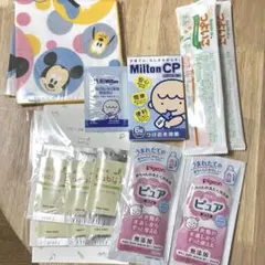 ベビー試供品セット＆Disney2wayタオルハンカチ