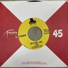 7” STRAFE / SET IT OFF kenny dope