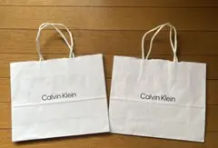カルバンクラインショップ紙袋2枚セット