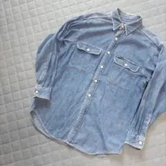 [即購入OK]Wrangler デニムシャツ size:M ライトブルー
