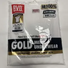 B.V.D. メンズ U首半袖Tシャツ　 Lサイズのサムネイル