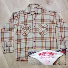 B*y様 60s FROSTPROOF ヘビーネルシャツ　MーL相当