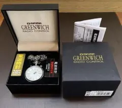 GREENWICH 電波時計　MJW1051-SL2電池切れ動作未確認