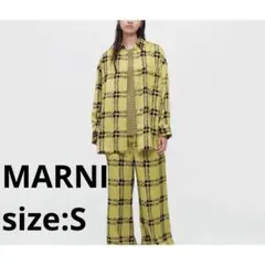 MARNI×UNIQLOチェック柄セットアップ S