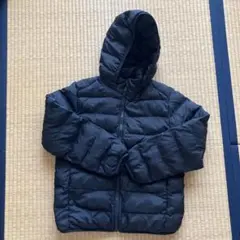 UNIQLO ブラックダウンジャケット　KIDS　150cm