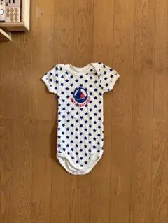 PETIT BATEAU 星柄ロンパース