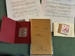 希少品シリアルナンバー】JAL記念チタンプレート ボーイング727-100