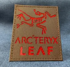 ARC'TERYX LEAF ロゴダークベロクロワッペンパッチ　マジックテープTのサムネイル
