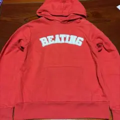 赤いパーカー BEATING 160サイズ