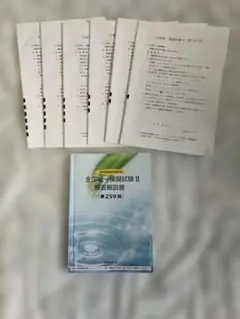 全国統一模試　解答解説書 全国統一模擬試験 II 解答解説書 259・260 【公式通販】