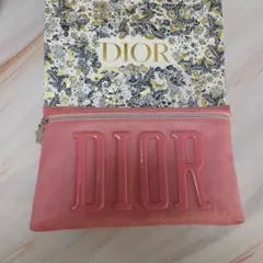 新品未使用 ディオール ノベルティ ピンク ポーチ
