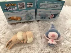 ポケモンスリープ シアンの砂浜　マネネ　イーブイ