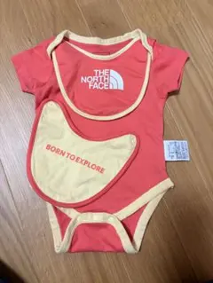 THE NORTH FACE ベビー ロンパース スタイ付き