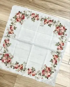 LAURA ASHLEY ローラアシュレイ　ハンカチ花柄新品未使用