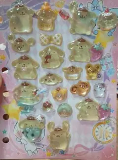 正規品　ポムポムプリン　ボンボンドロップシール　おすそ分け　選べるおまけつき