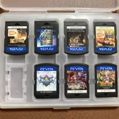 PS VITA用ソフト　7本セット ［箱、説明書なし］