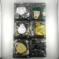 【新品・未開封】クレヨンしんちゃん一番くじ　H賞　ラバーコースター 6点セット