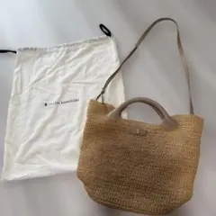 正規品】sezane セザンヌ カゴバッグ ミニ パニエ ラフィア - メルカリ