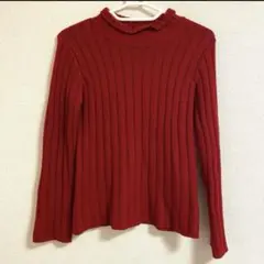レトロ humoresqueユーモレスク セーター ニット 赤