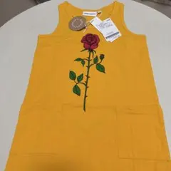 mini rodini ノースリーブ ワンピース ローズ柄のサムネイル