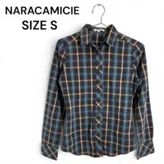 NARACAMICIE ナラカミーチェ チェック柄 長袖シャツ S相当のサムネイル