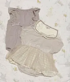 最終値下　【美品】　ブランシェス　セーラー襟ロンパース