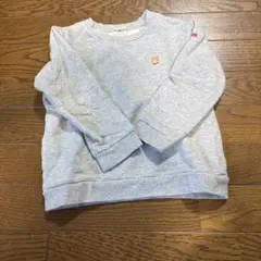 Hot Biscuits グレー トレーナー 100cm