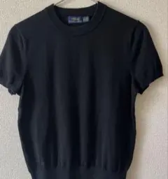 Polo Ralph Lauren XS黒コットン ショートスリーブ セーター