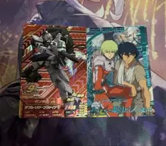 トライエイジ EB3 ガンダムEz8 シロー・アマダ&アイナ・サハリン 箔プロモ