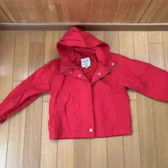 赤 フード付きジャケット