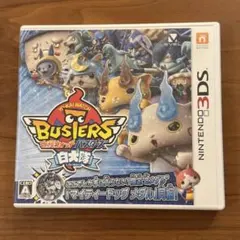 3DS 妖怪ウォッチバスターズ 白犬隊 メダル・ステッカー付き