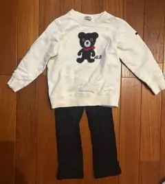 Double B トレーナー(110)パンツ(100)セットのサムネイル