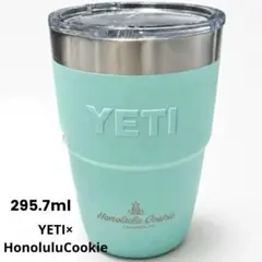 日本未発売】ホノルルクッキー×YETI (イエティ)水色タンブラー 10oz