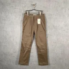 タグ付き美品 Lefua lea スラックス ストレート プリーツデザイン M