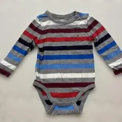 baby GAP ストライプロンパース 18-24ヶ月
