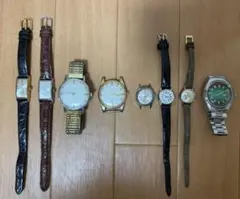 セイコー シチズン タカノ腕時計 8本セットまとめ売り　K14 ジャンク品