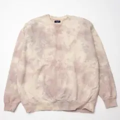 BACK NUMBER タイダイ染　クルーネック スウェット L ゆるだぼ 古着のサムネイル