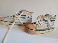 CONVERSE ストライプ ハイカットスニーカー