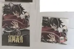 C107 鬼滅の刃 冨岡義勇 D賞 チェキ風ブロマイド ステッカー①