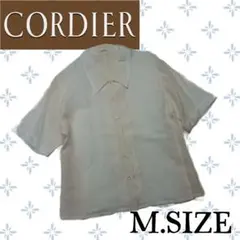b19〚CORDIER〛 半袖 ブラウス ホワイト Mサイズのサムネイル